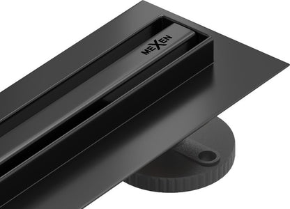 Mexen Flat 360 Slim lineært afløb sort 110 cm 1 stk