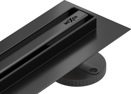 Mexen Flat 360 Slim lineært afløb sort 110 cm 1 stk