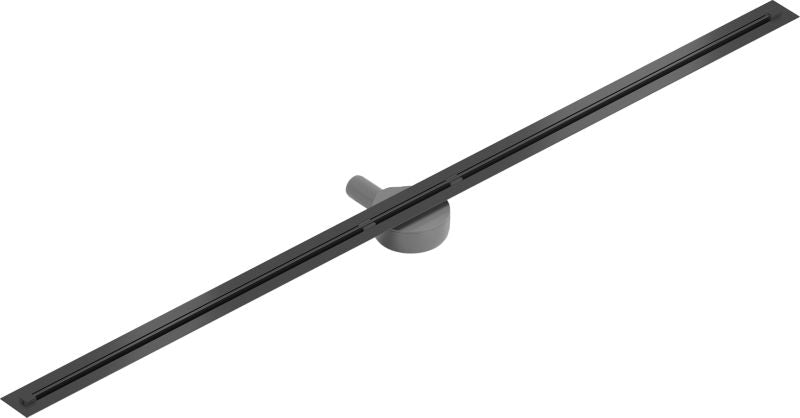Mexen Flat 360 Super Slim lineært gulvafløb sort 180 cm 1 stk