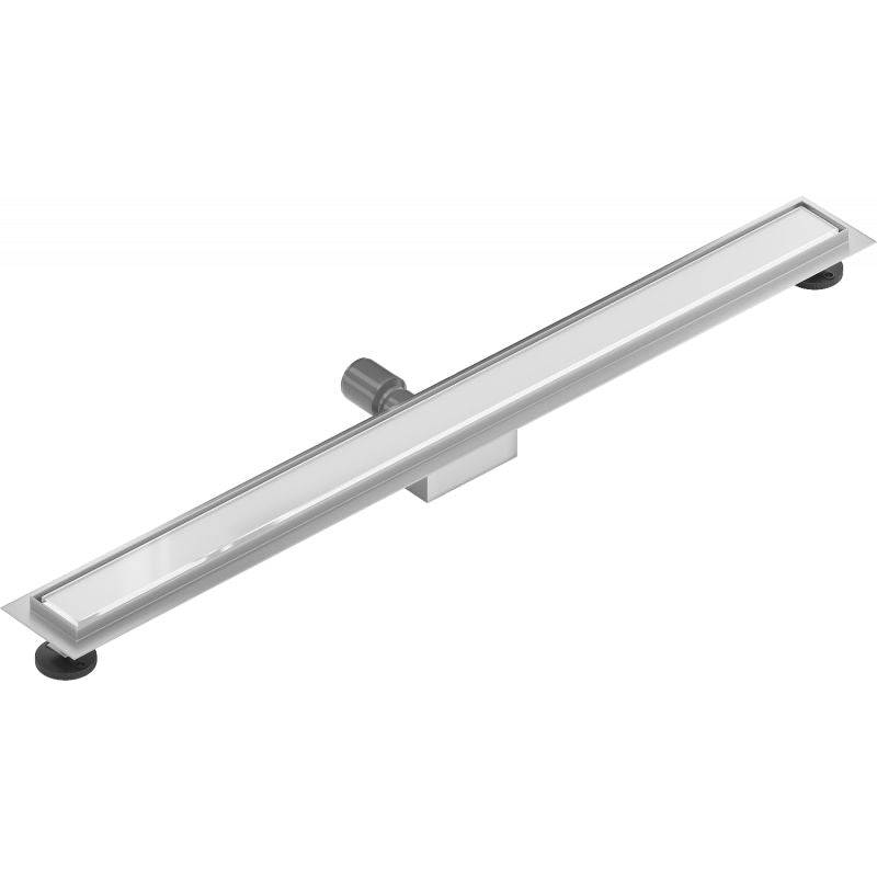 Mexen Flat krom lineært afløb 100 cm, 1 stk.