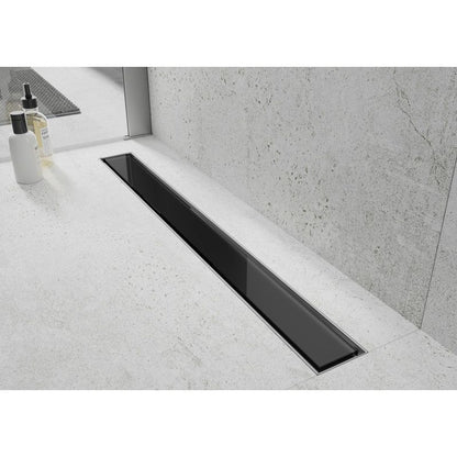 Mexen Flat lineært afløb krom 100 cm 1 stk.
