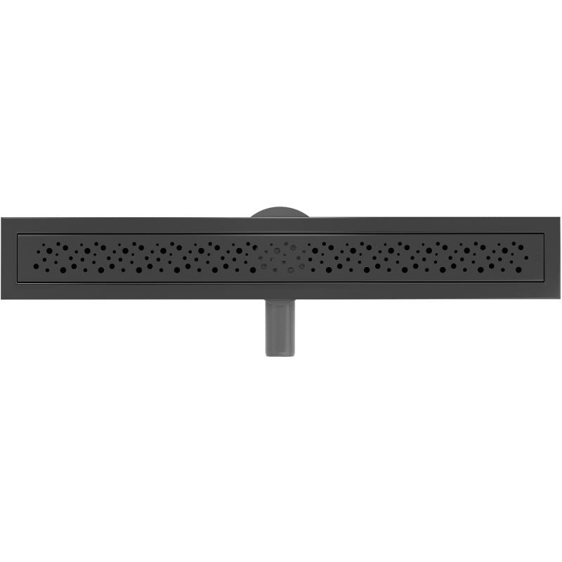 Mexen Flat lineært afløb sort 1 stk.
