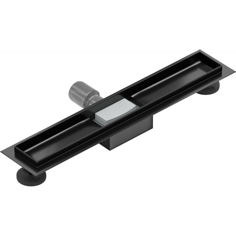 Mexen Flat lineært afløb sort 50 cm 1 stk.