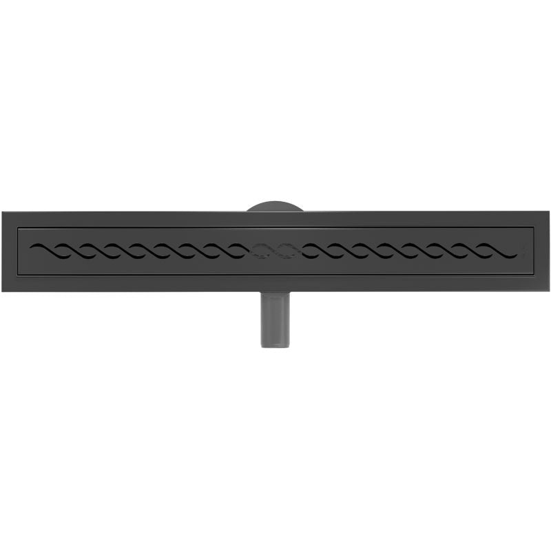 Mexen Flat lineært afløb sort 70 cm 1 stk.