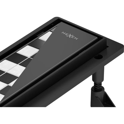 Mexen Flat lineært afløb sort 70 cm 1 stk.