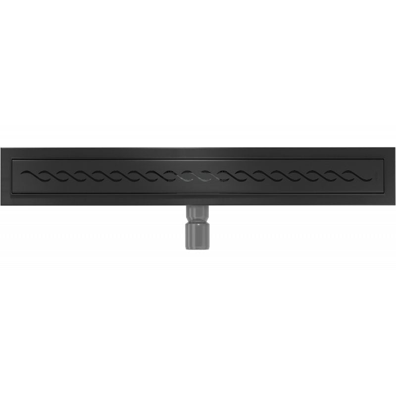 Mexen Flat lineært afløb sort 70 cm 1 stk.