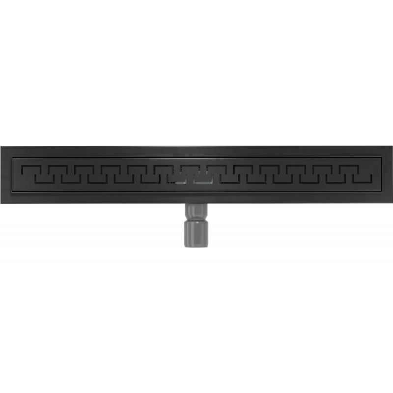 Mexen Flat lineært afløb sort 70 cm 1 stk.