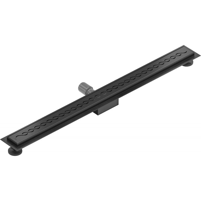 Mexen Flat lineært afløb sort 80 cm 1 stk.