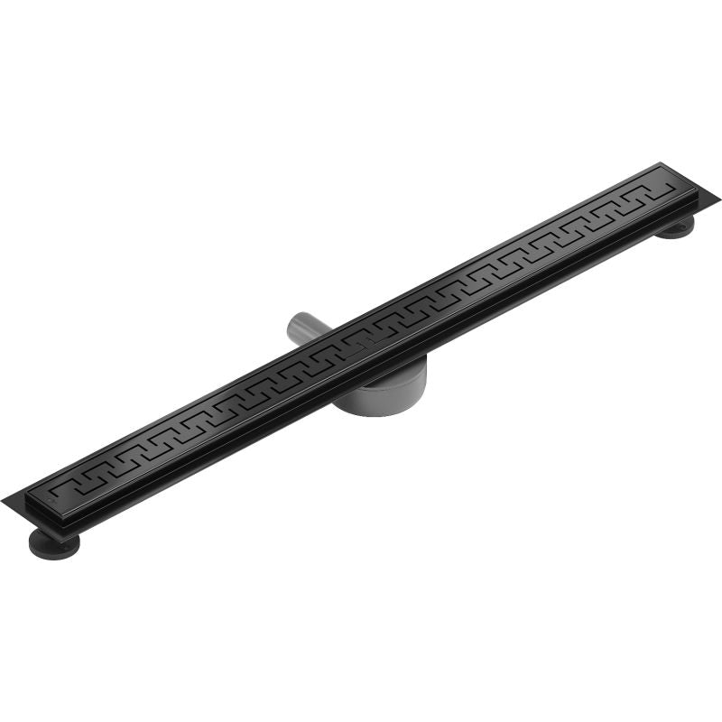 Mexen Flat lineært afløb sort 80 cm