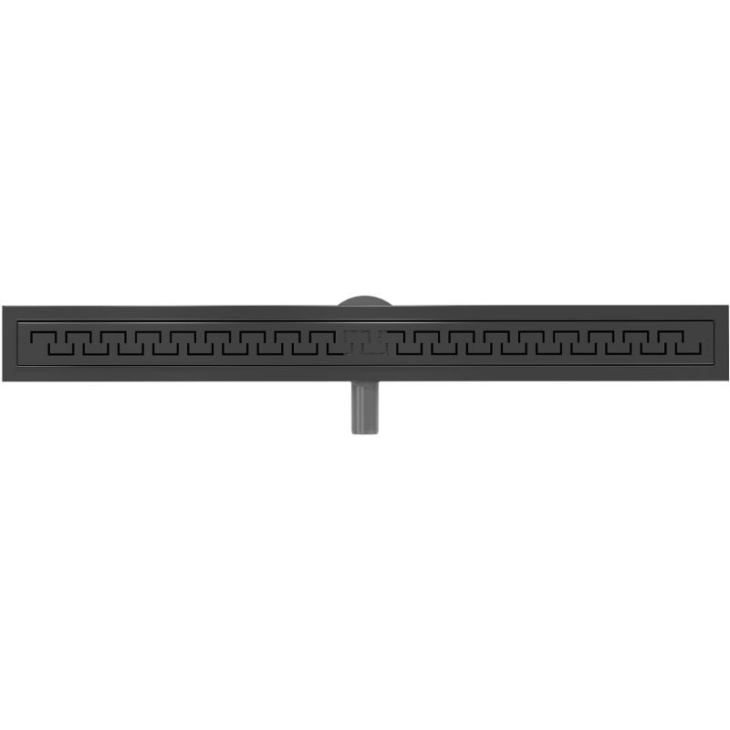 Mexen Flat lineært afløb sort 80 cm
