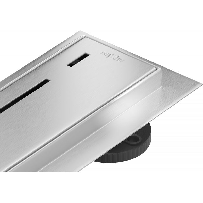 Mexen Flat inox lineært afløb 100 cm, 1 stk.