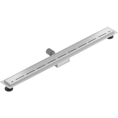 Mexen Flat inox lineært afløb 100 cm, 1 stk.