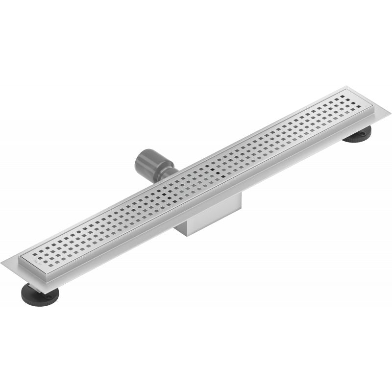 Mexen Flat inox lineært afløb 50 cm, 1 stk.