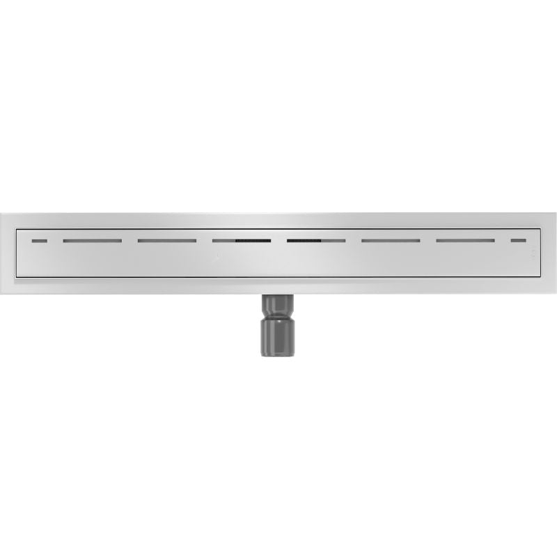 Mexen Flat lineært afløb i rustfrit stål 50 cm, 1 stk.