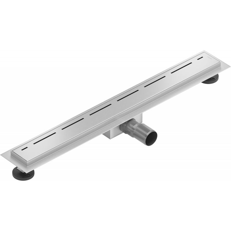 Mexen Flat lineært afløb i rustfrit stål 50 cm, 1 stk.