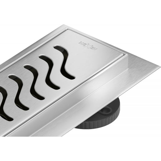 Mexen Flat inox lineært afløb 50 cm, 1 stk.