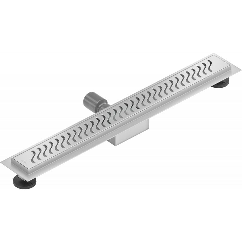 Mexen Flat inox lineært afløb 50 cm, 1 stk.