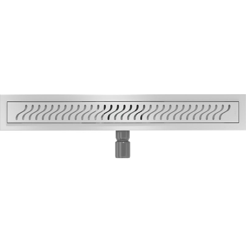 Mexen Flat inox lineært afløb 50 cm, 1 stk.