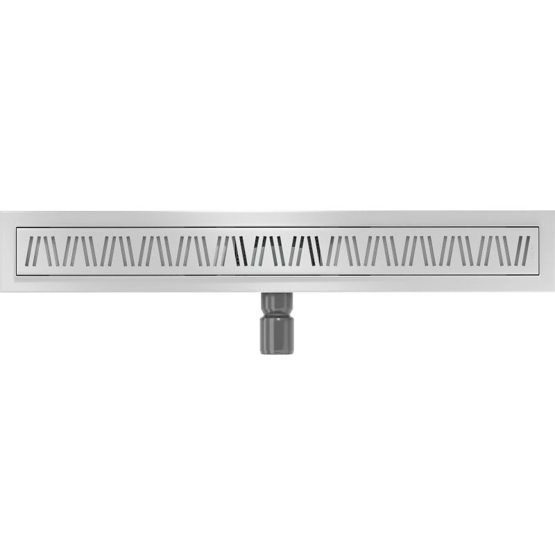 Mexen Flat inox lineært afløb 50 cm, 1 stk.