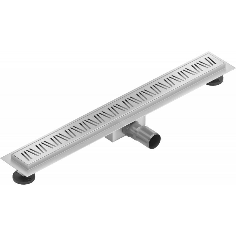 Mexen Flat inox lineært afløb 50 cm, 1 stk.
