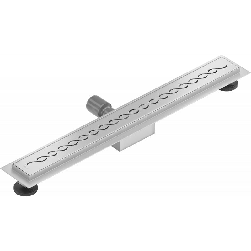 Mexen Flat inox lineært afløb 60 cm, 1 stk.