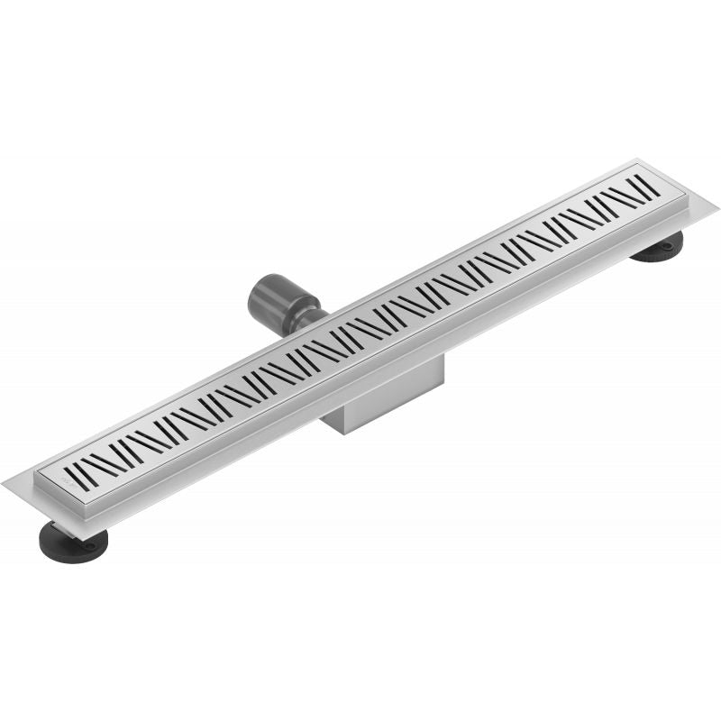 Mexen Flat inox lineært afløb 60 cm, 1 stk.