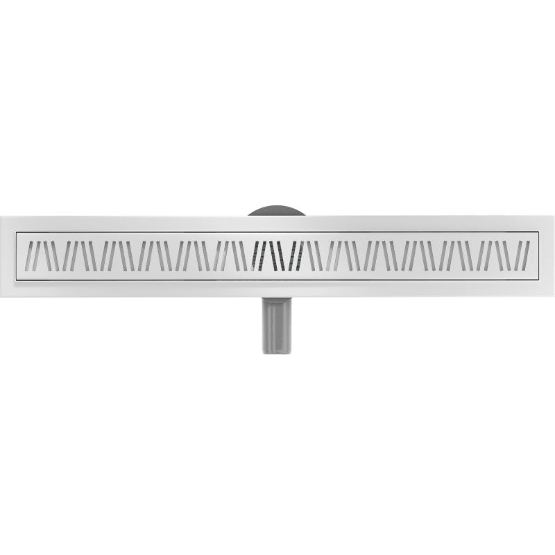 Mexen Flat inox lineært afløb 60 cm, 1 stk.