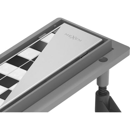 Mexen Flat lineært afløb i inox 70 cm, 1 stk.