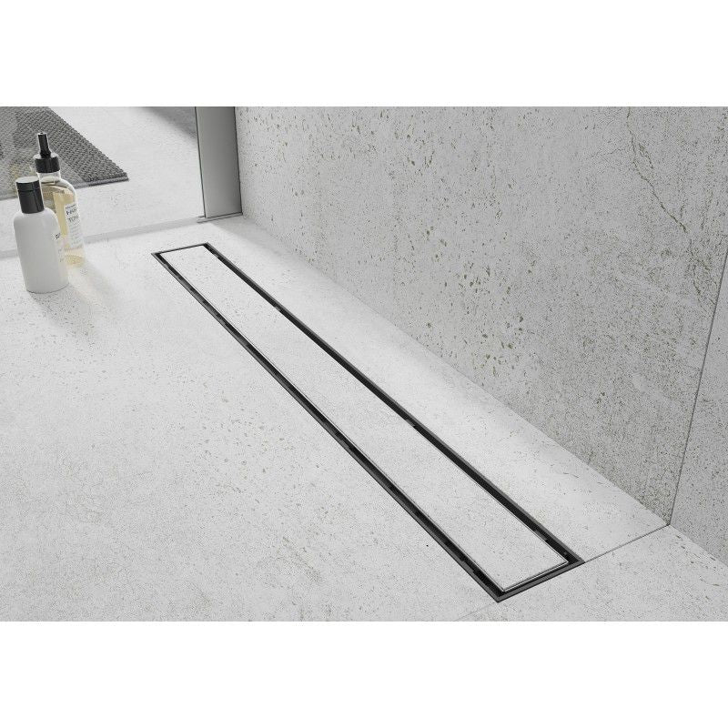 Mexen Flat lineært afløb i inox 70 cm, 1 stk.