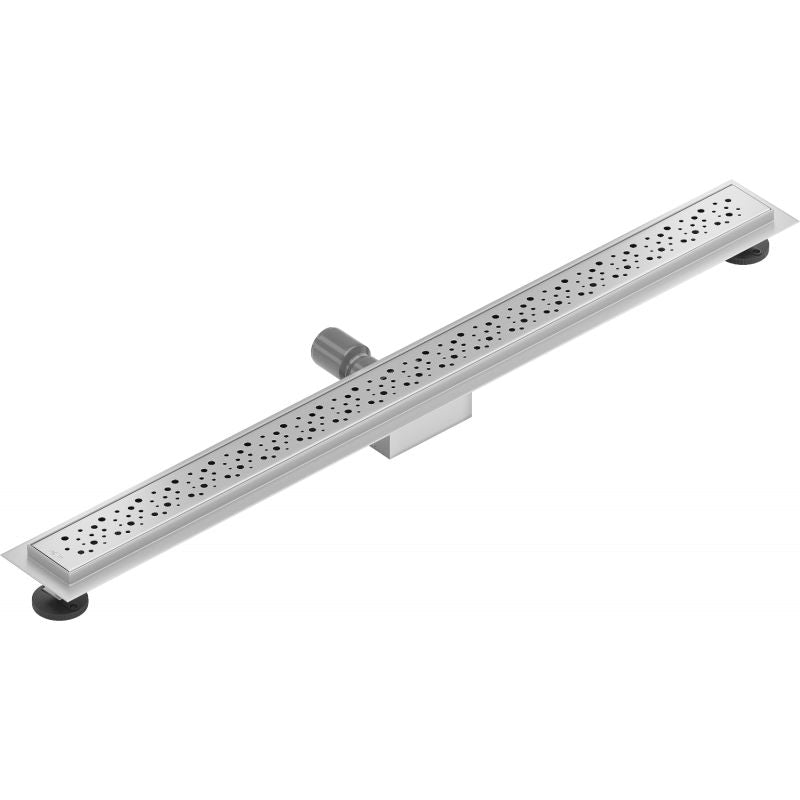 Mexen Flat inox lineært afløb 80 cm, 1 stk.