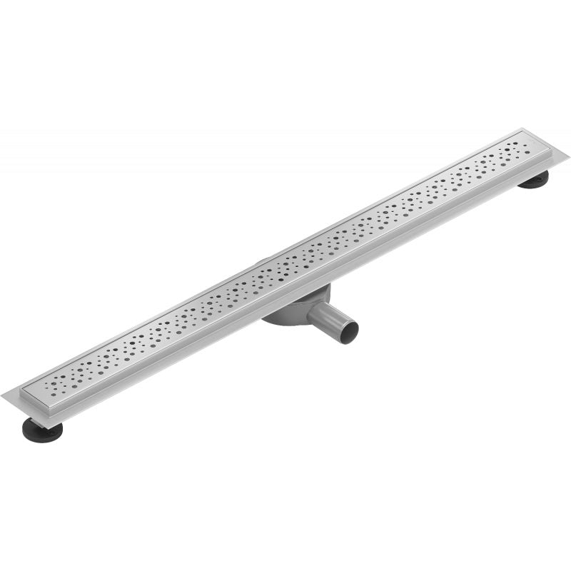 Mexen Flat inox lineært afløb 80 cm, 1 stk.