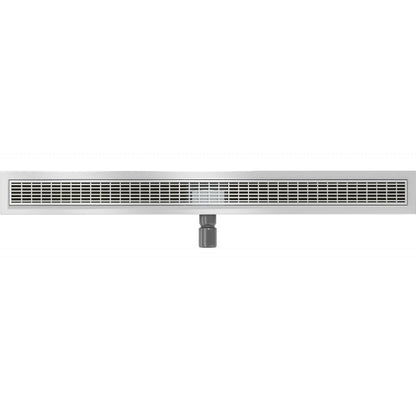 Mexen Flat inox lineært afløb 80 cm, 1 stk.