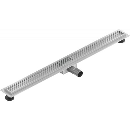 Mexen Flat inox lineært afløb 80 cm, 1 stk.
