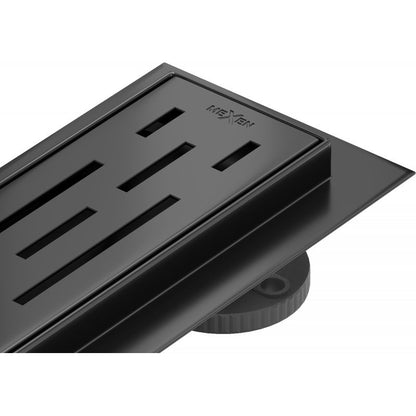 Mexen Flat M01 sort lineært afløb 100 cm 1 stk.