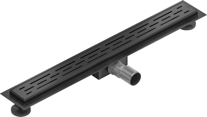 Mexen Flat M01 lineært afløb sort 70 cm 1 stk