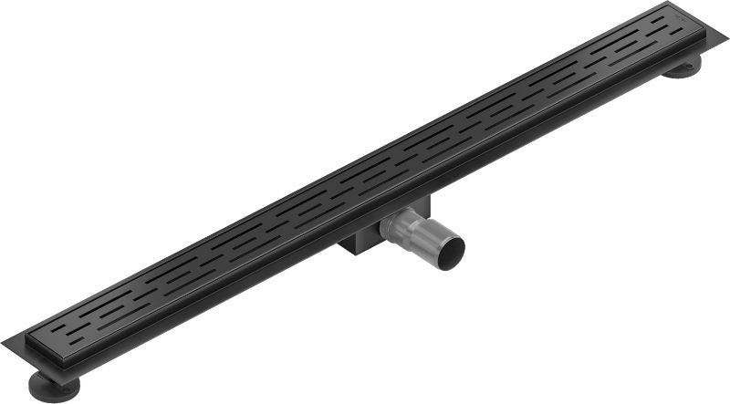 Mexen Flat M01 lineært afløb sort 90 cm 1 stk