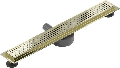 Mexen Flat M08 lineært gulvafløb i guld 70 cm 1 stk