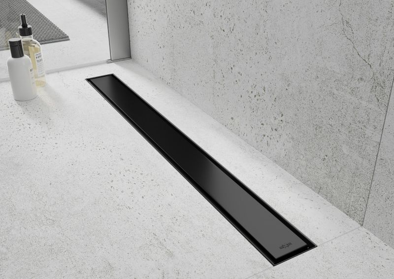 Mexen Flat M13 lineært afløb sort 1 stk.