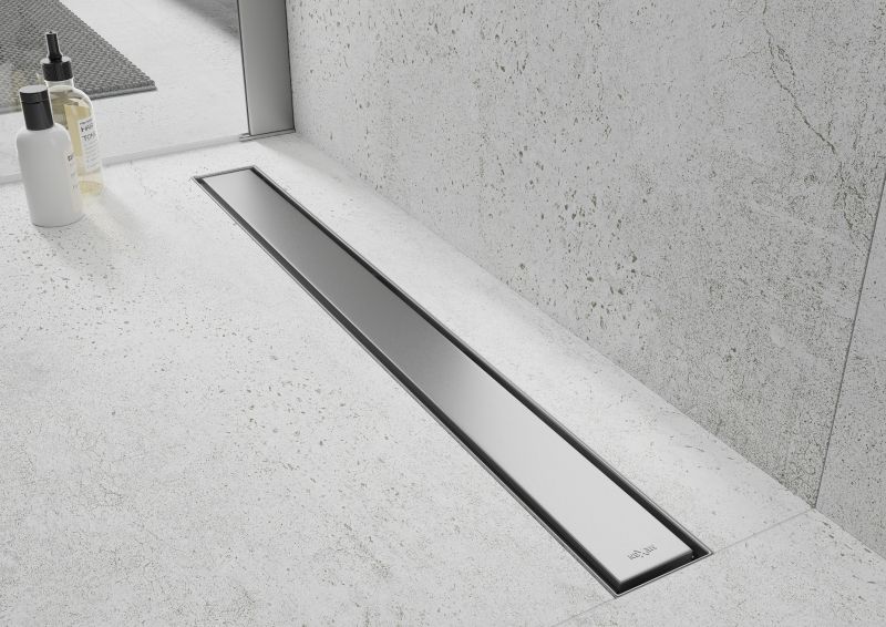Mexen Flat M13 lineært afløb i rustfrit stål 160 cm, 1 stk.
