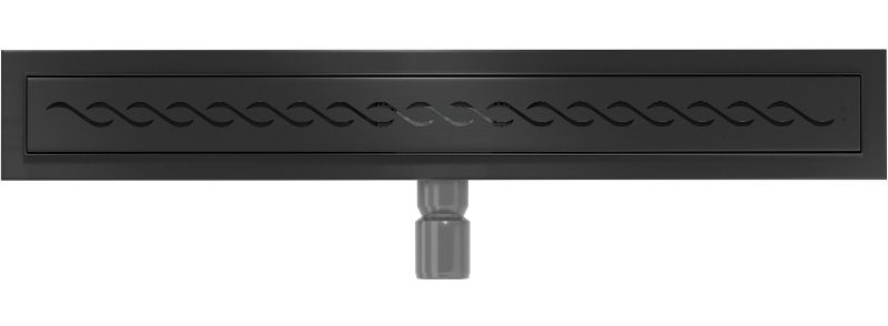 Mexen Flat M18 sort lineært afløb 60 cm 1 stk