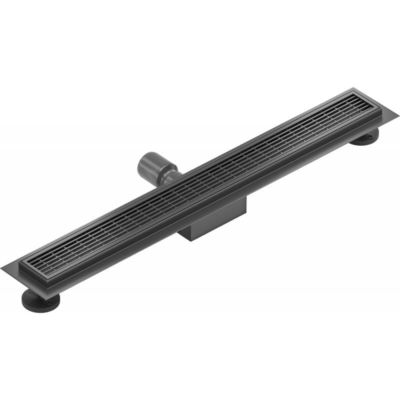 Mexen Flat M33 sort lineært afløb 1 stk.