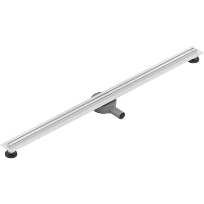 Mexen Flat Slim hvid lineært afløb 120 cm