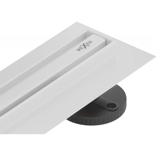 Mexen Flat slim hvid lineært afløb 70 cm, 1 stk.