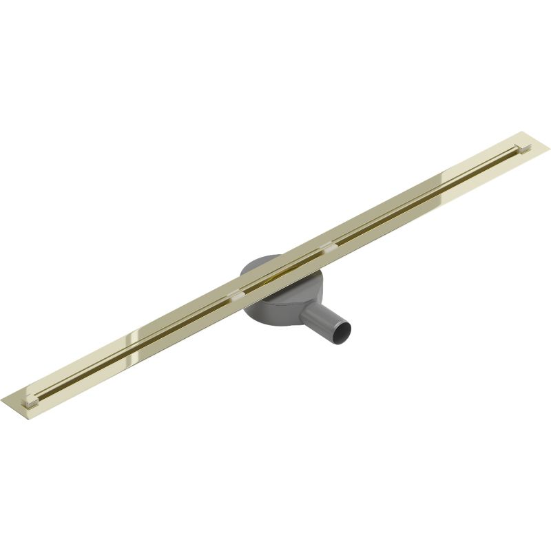 Mexen Flat super-slim roterbar gulvafløb 80 cm i guld, 1 stk.
