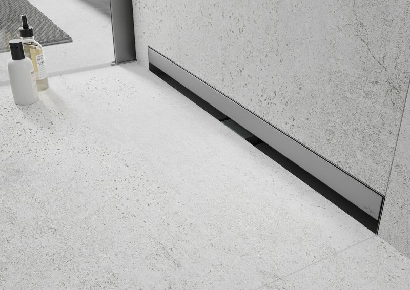 Mexen Flat Wall inox 100 cm vægmonteret lineært afløb, 1 stk