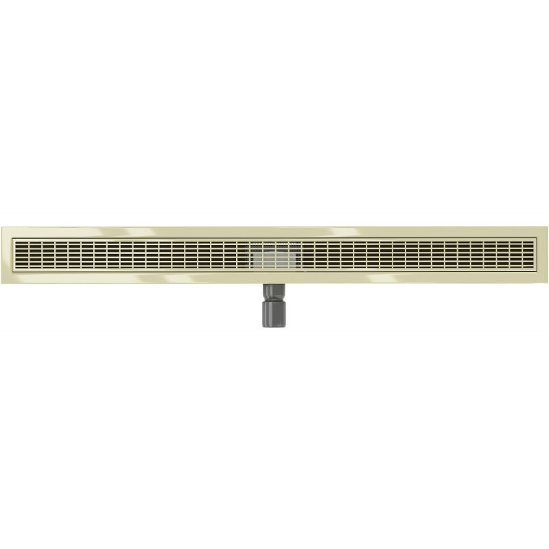 Mexen Flat gulvafløb i guldfinish 100 cm, 1 stk.