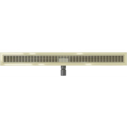 Mexen Flat gulvafløb i guldfinish 100 cm, 1 stk.