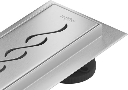 Mexen Flat 360 M18 roterbar lineær afløb 70 cm inox, 1 stk.
