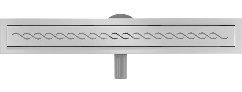 Mexen Flat 360 M18 roterbar lineær afløb 70 cm inox, 1 stk.