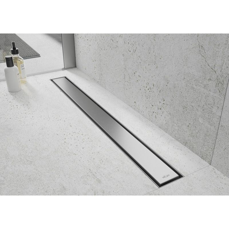 Rotationsbar lineær afløb Mexen Flat inox 1 stk.